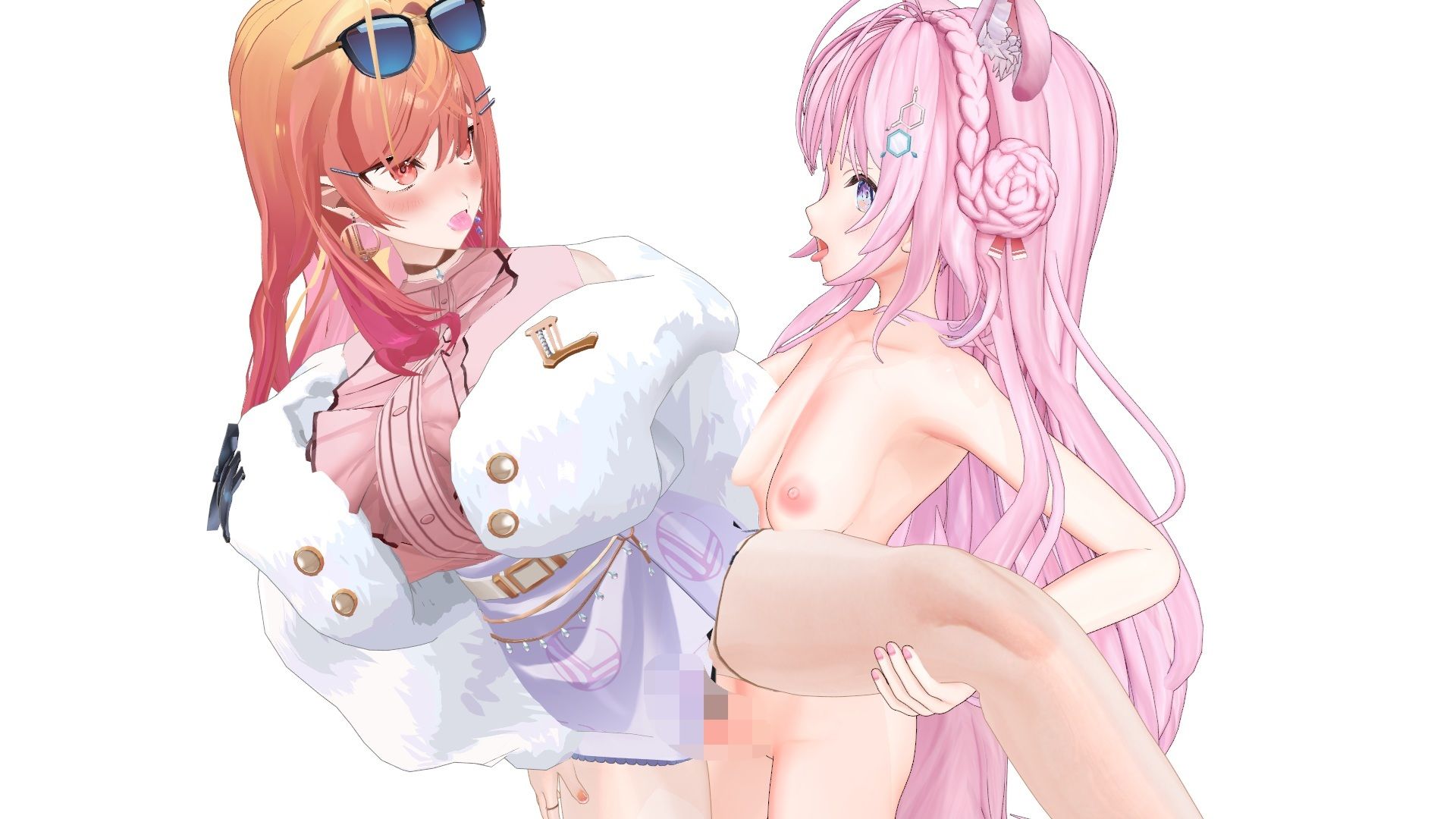 ふたなり3Dセックスボイス付きループアニメホ〇ライブ編＃2 サンプル1ページ目