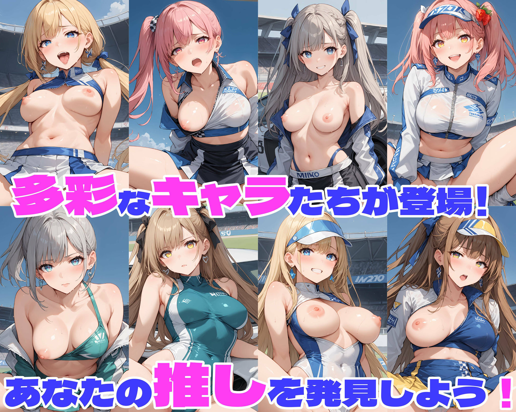 性育学園No.32〜レースクイーン編〜バイトの淫乱レースクイーンたちとやりまくれ！【CG500枚】 サンプル3ページ目