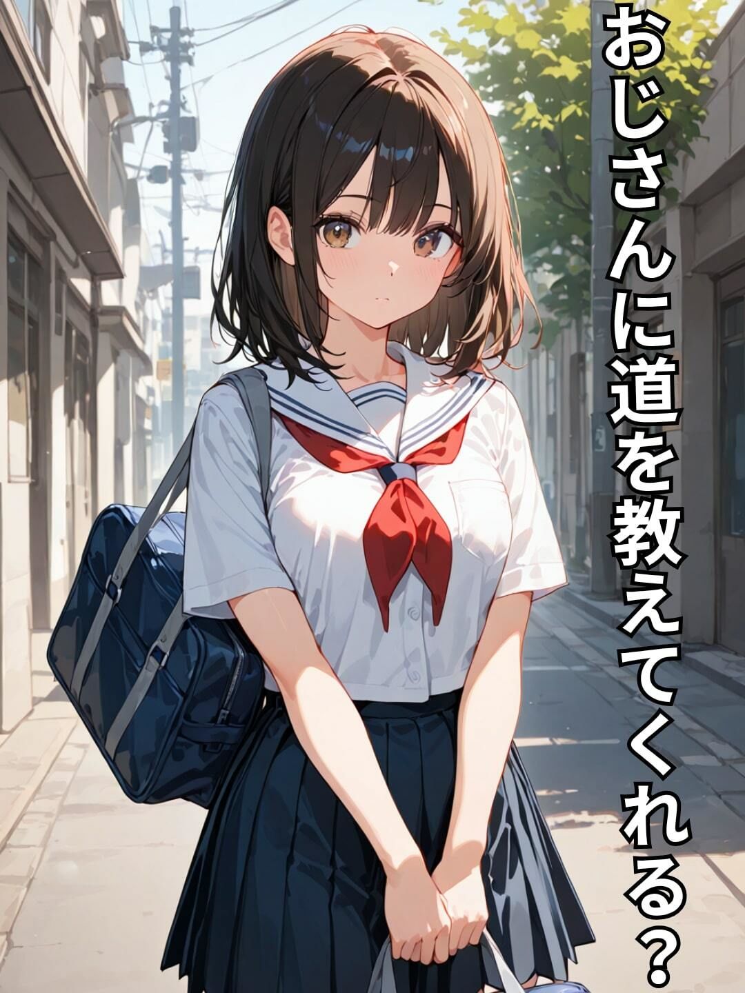 路地裏に連れ込んで種付けしまくる サンプル1ページ目