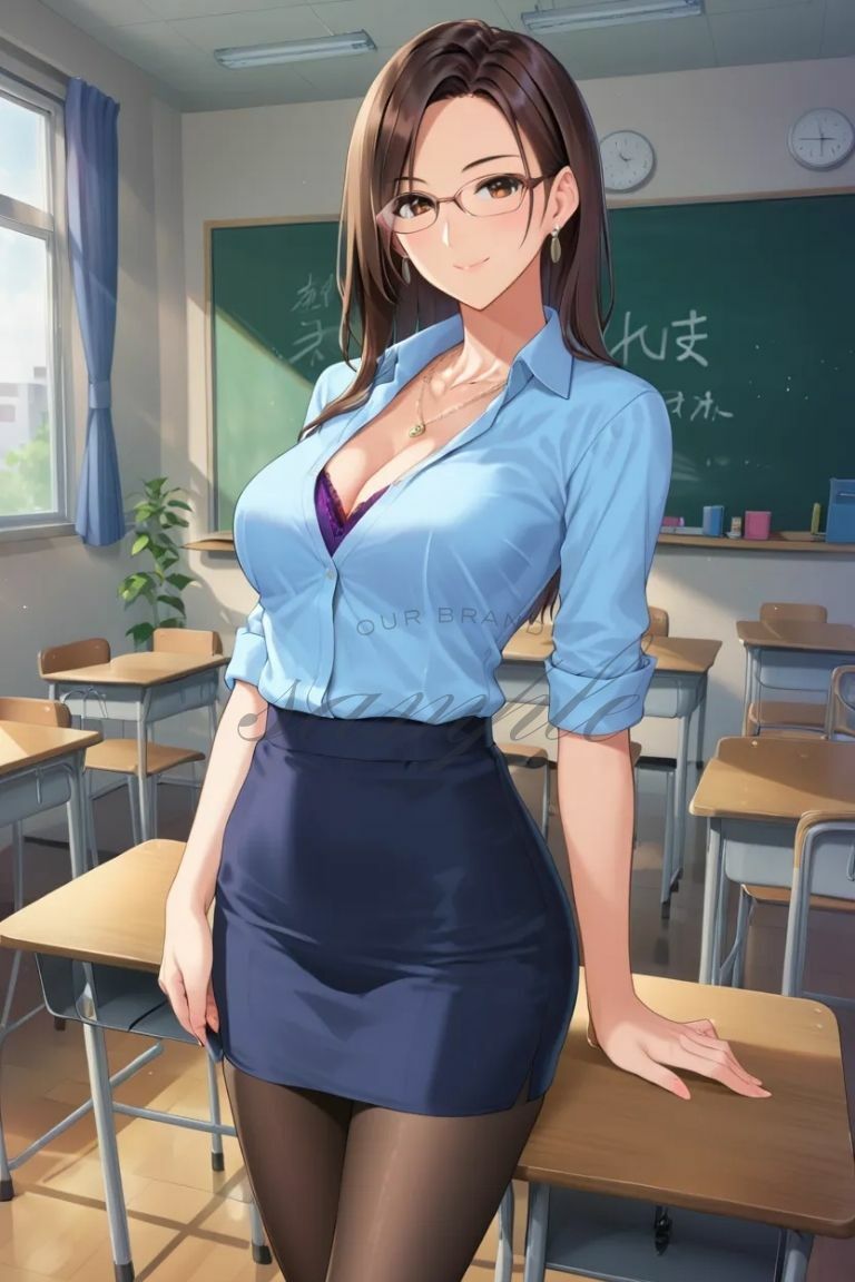 バツイチ女教師たちが教え子と本気えっち！誰も知らないもう1の私の顔をあなたに♪ サンプル1ページ目
