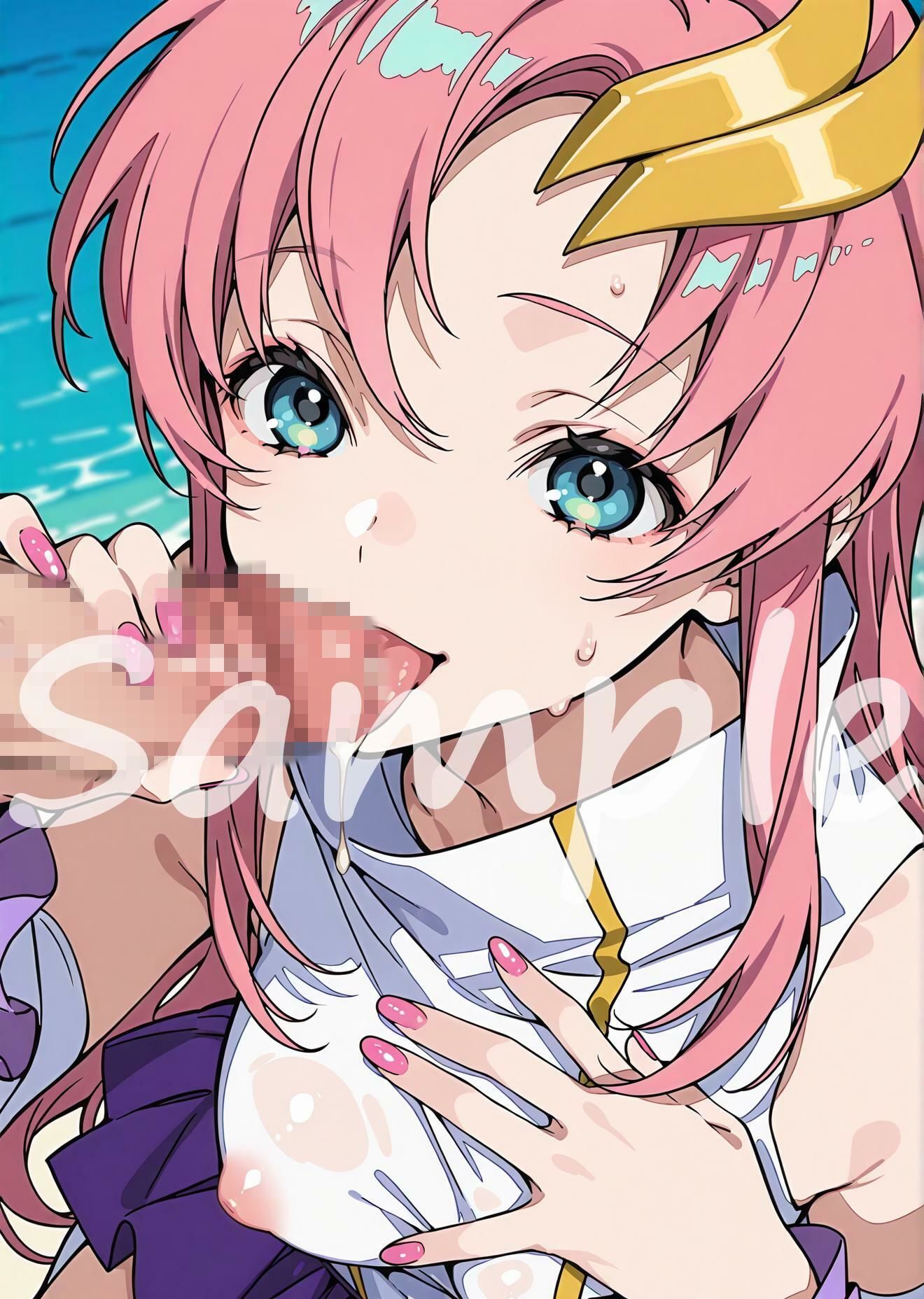 ラ〇ス・ク〇イン R18イラスト集1 サンプル3ページ目