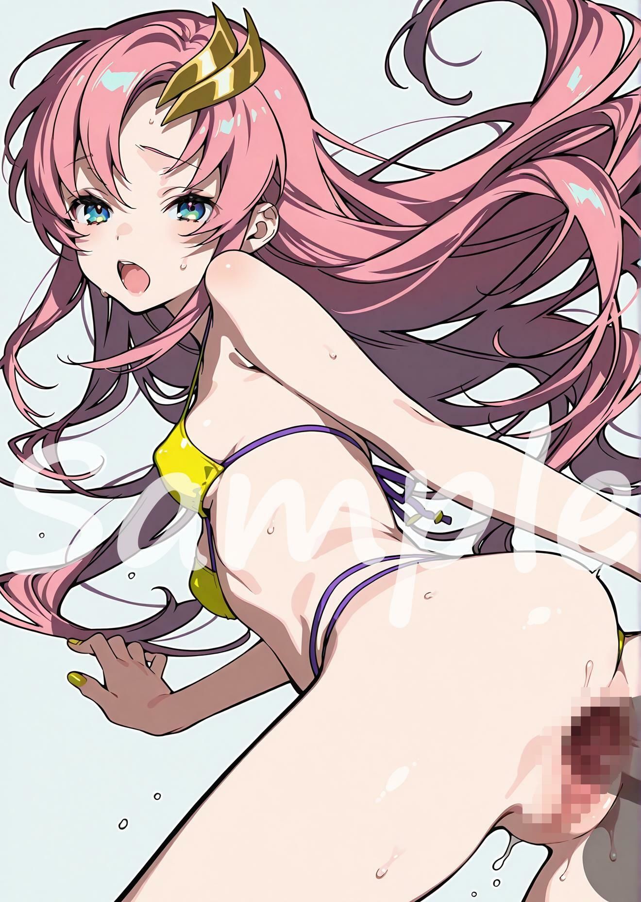 ラ〇ス・ク〇イン R18イラスト集1 サンプル9ページ目