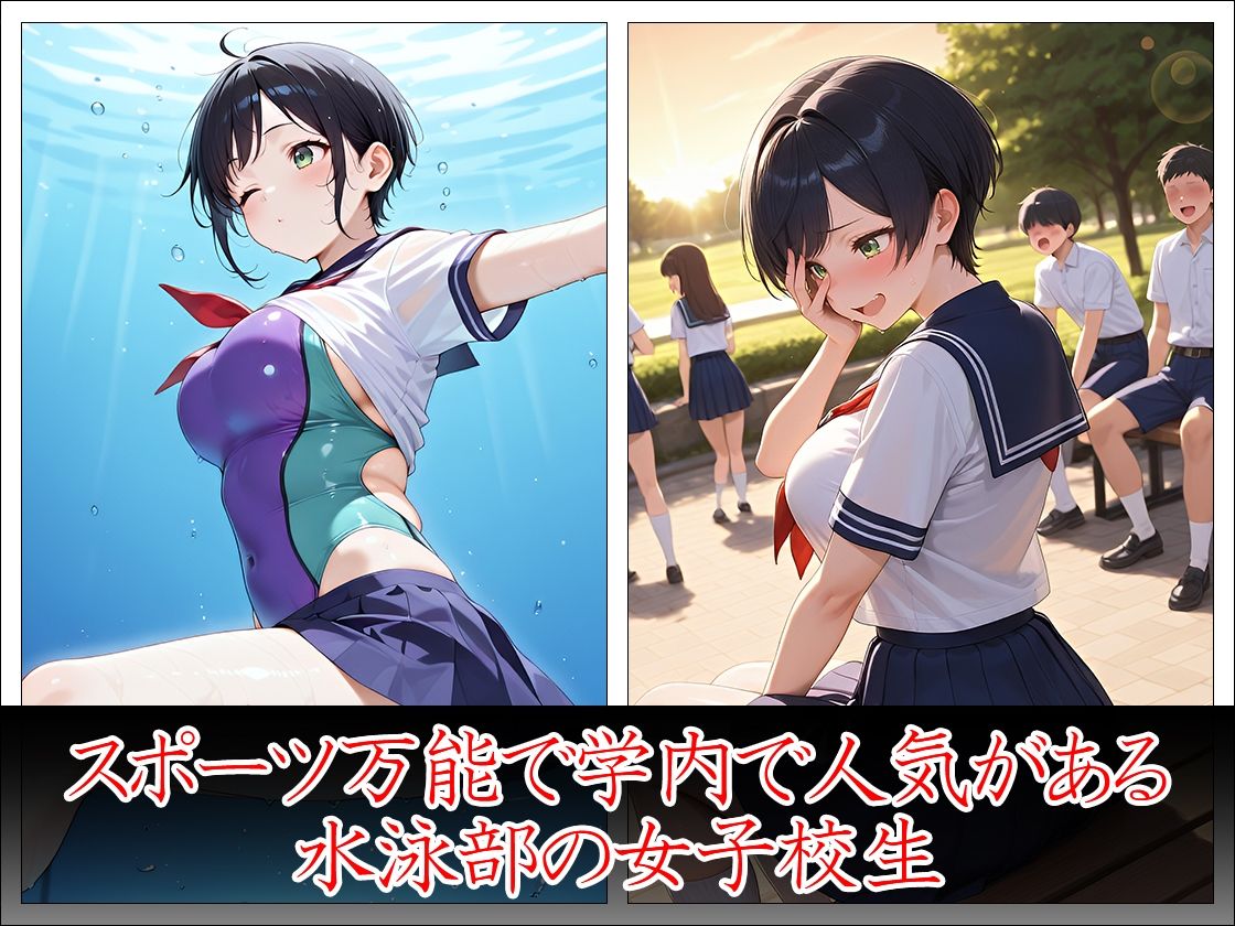 催淫マッサージ 水泳部女子のどすけべボディケア サンプル2ページ目