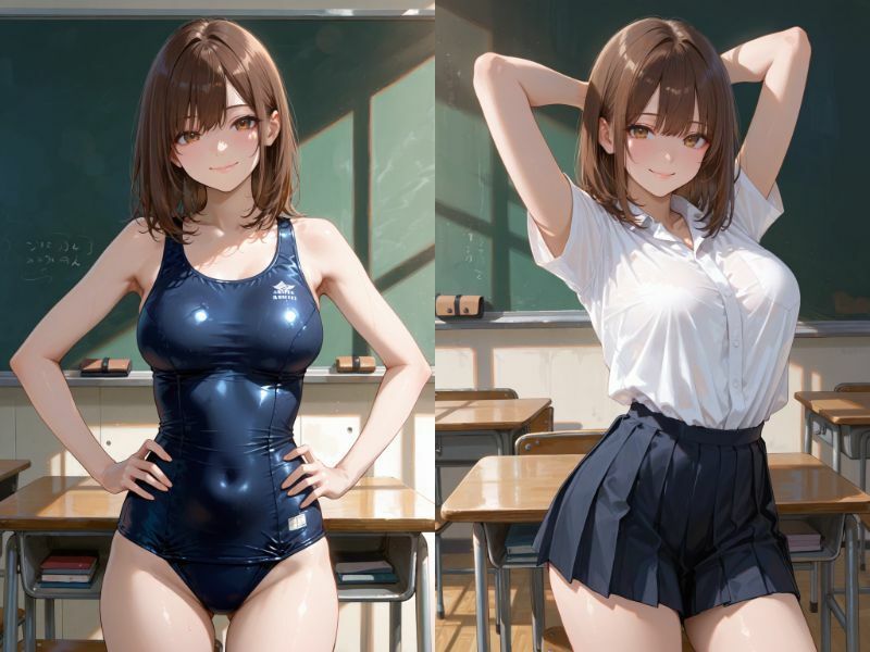 グラビアアイドル 表と裏の顔 JDグラドル 安達あみ サンプル1ページ目