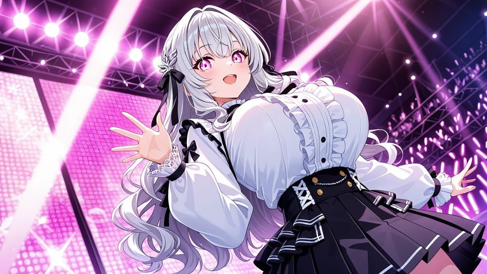 爆乳アイドルデュオが撮影現場で淫らに堕ちる中出し調教【4K】 サンプル3ページ目