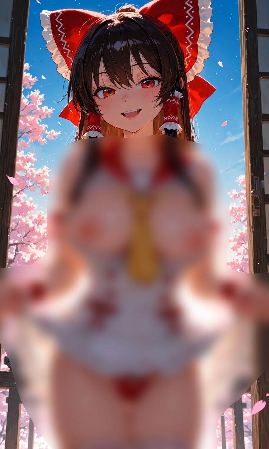 霊夢ちゃんのえっちな写真集vol.28〜春の晴れた夕方の風呂編〜 サンプル6ページ目
