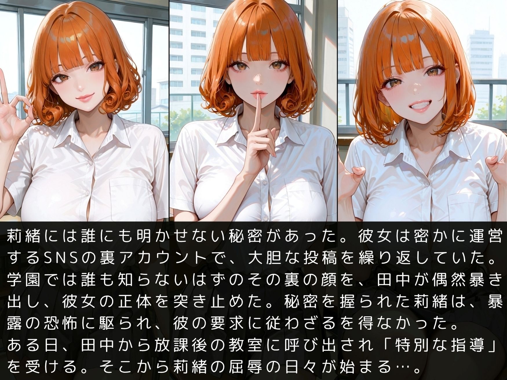 放課後の性指導 〜水瀬莉緒 の禁断の記録-ハメ撮り サンプル4ページ目