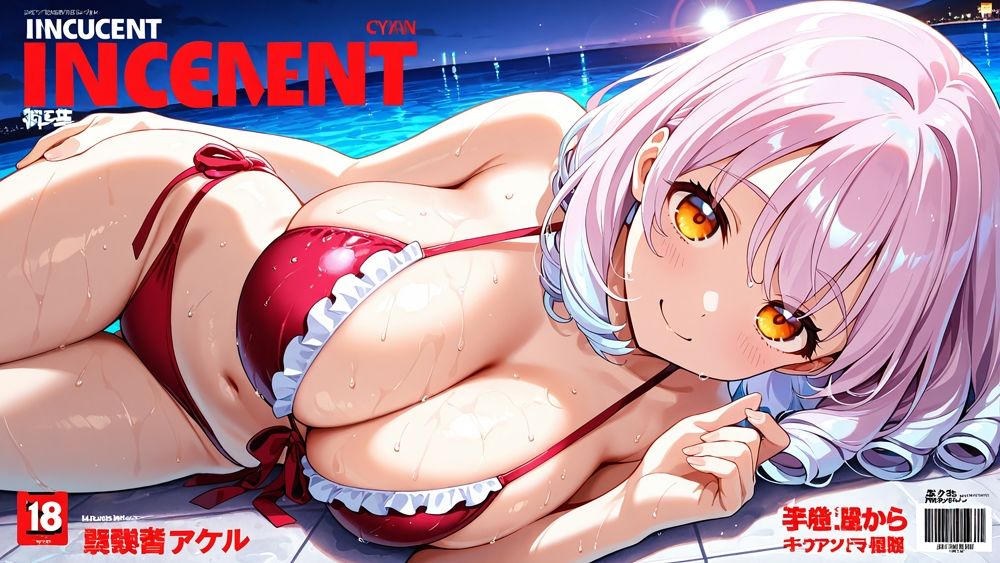 爆乳薄紫髪＆褐色グラドルが媚薬で種付け撮影会【450枚】【4K】 サンプル2ページ目