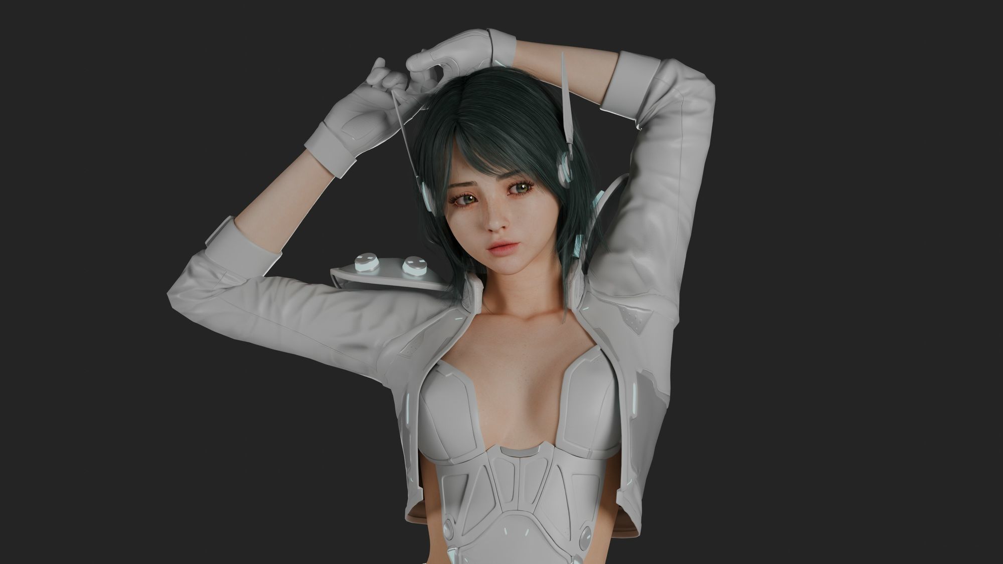 2D＋3DVR VIRTUAL FIGURE MODEL:X-018 FILE.01 サンプル1ページ目