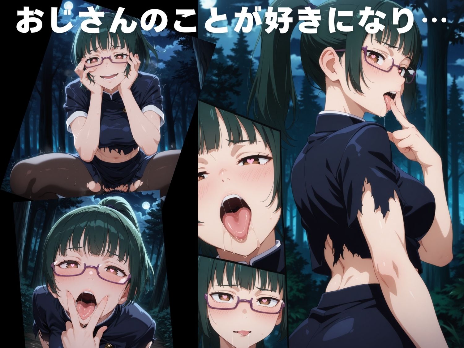【完全敗北】禪院 ●希 サンプル4ページ目