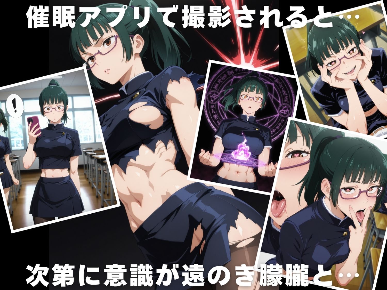 【種付け・催●】禪院 ●希 サンプル2ページ目