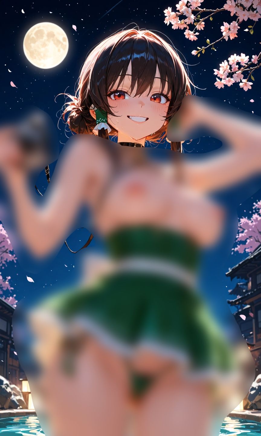 霊夢ちゃんのえっちな写真集vol.29〜春の晴れた夜の風呂編〜 サンプル4ページ目