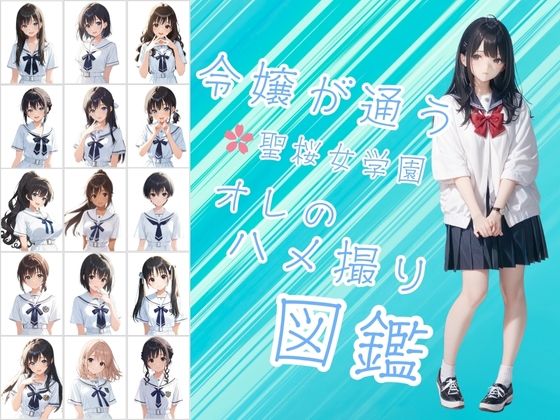 令嬢が通う聖桜女学園（せいおうじょがくえん）  オレのハメ撮り図鑑