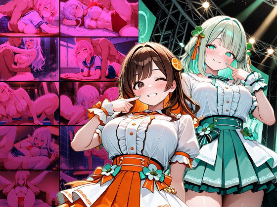 爆乳異色ツインアイドルの衣装ズラしハメ撮り【4K】【FANZA専売】 サンプル1ページ目