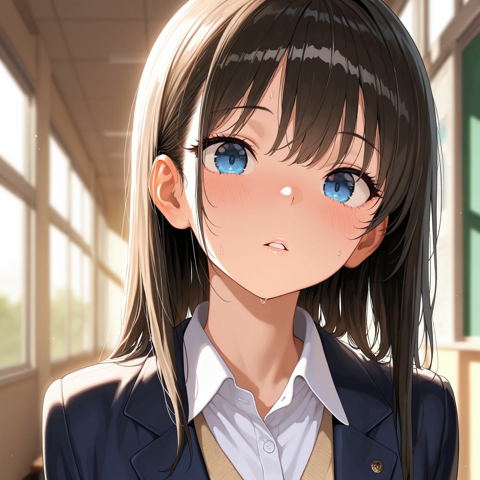 お金を払えば制処理してくれる制服少女 サンプル10ページ目