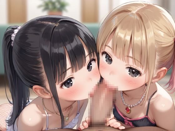 触れて  濡らして  つるぺた少女の日常  〜えちえちギャルの双子丼〜 サンプル9ページ目