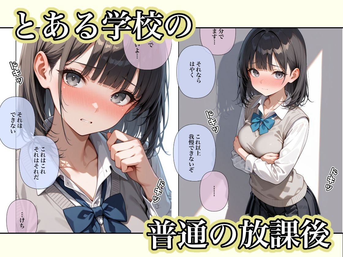 貞操観念のゆるい教室2 サンプル1ページ目