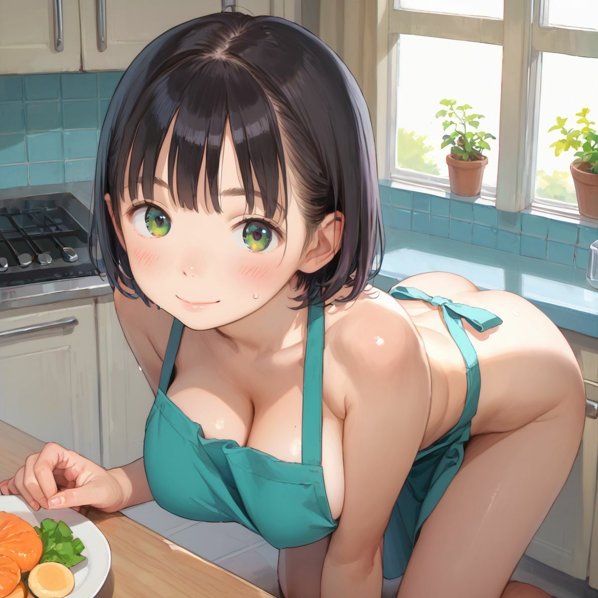 束縛///裸エプロンJKの誘惑っ！05 サンプル8ページ目