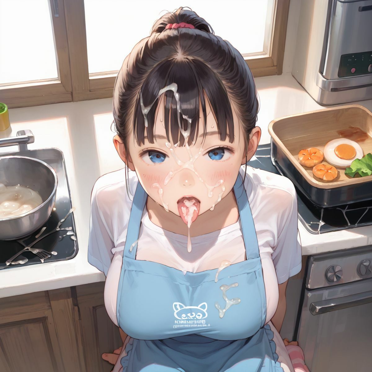 束縛///裸エプロンJKの誘惑っ！06 サンプル6ページ目