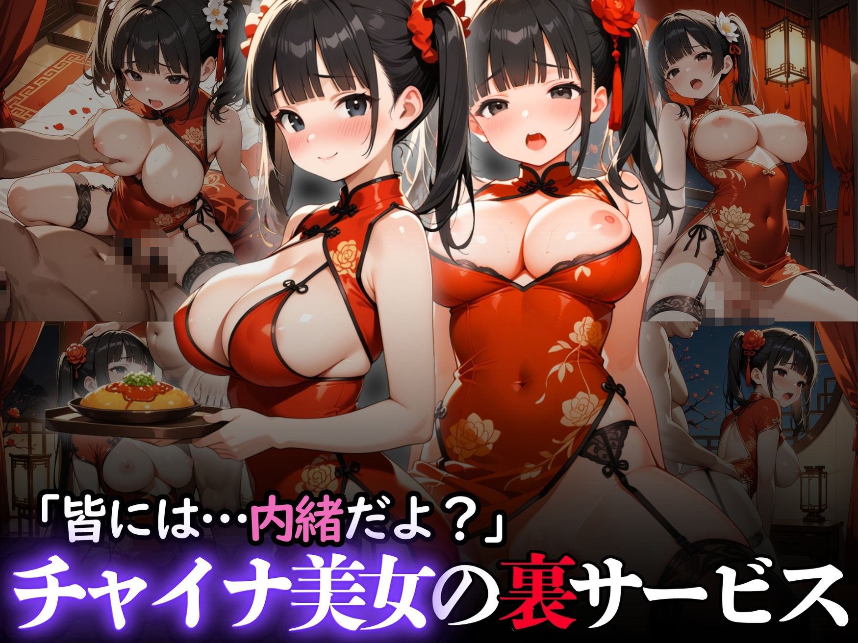 「皆には…内緒だよ？」チャイナ美女の裏サービス サンプル1ページ目