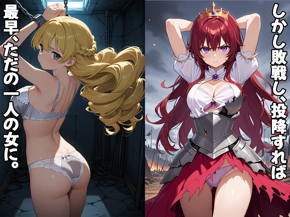敗北姫騎士（CG100枚） サンプル2ページ目