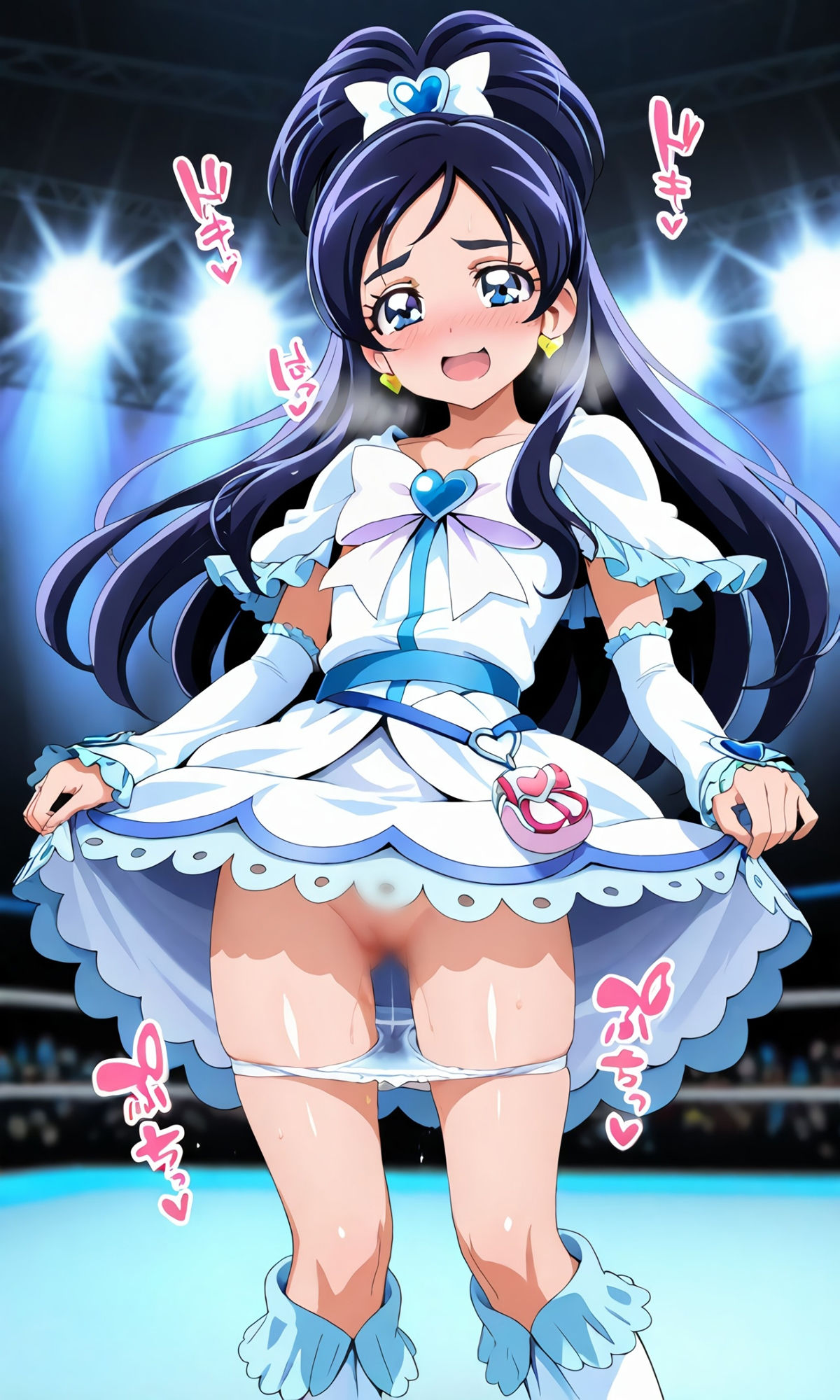 堕ちたキュアホワイト  ミックスファイトの果て サンプル2ページ目
