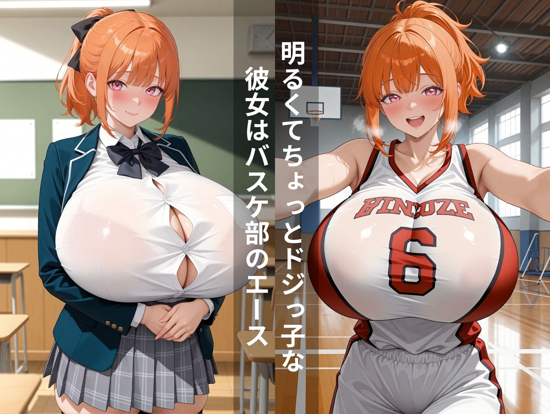 爆乳スポーツ女子のちょっとえっちな学園性活2 サンプル3ページ目