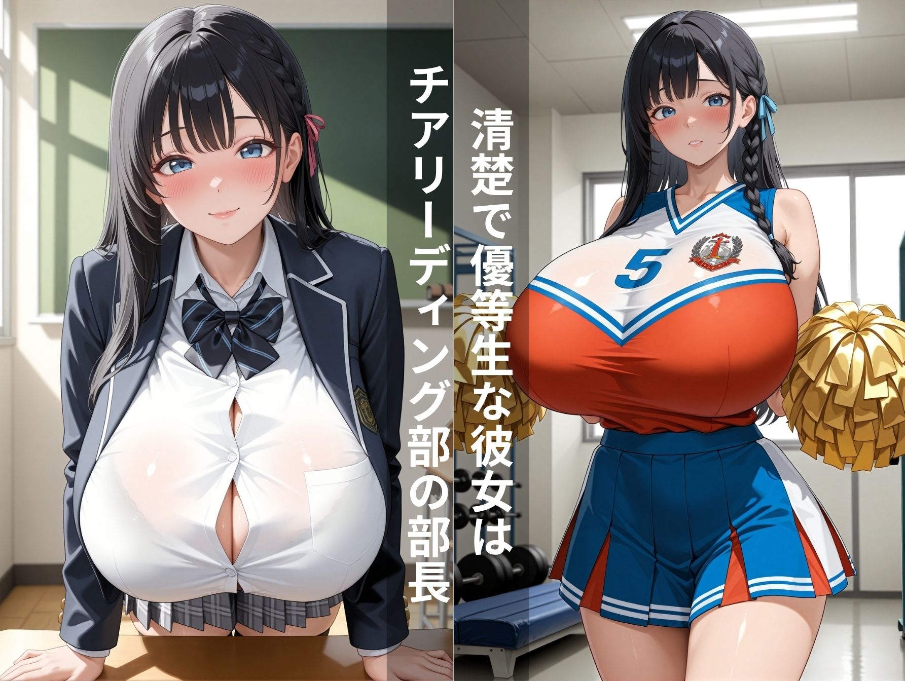爆乳スポーツ女子のちょっとえっちな学園性活2 サンプル4ページ目