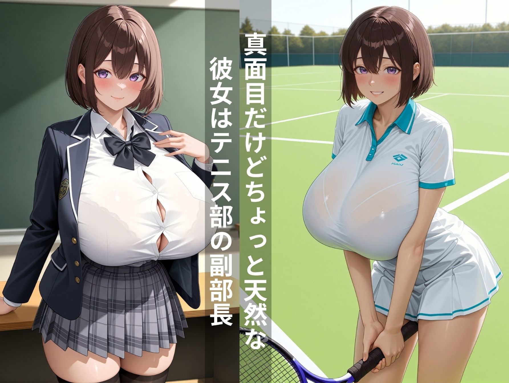 爆乳スポーツ女子のちょっとえっちな学園性活2 サンプル5ページ目