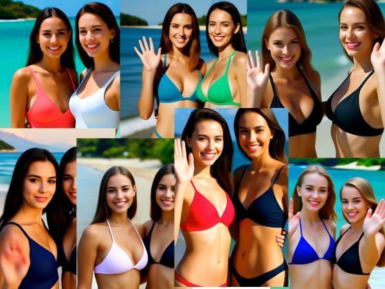 bikini girls サンプル1ページ目