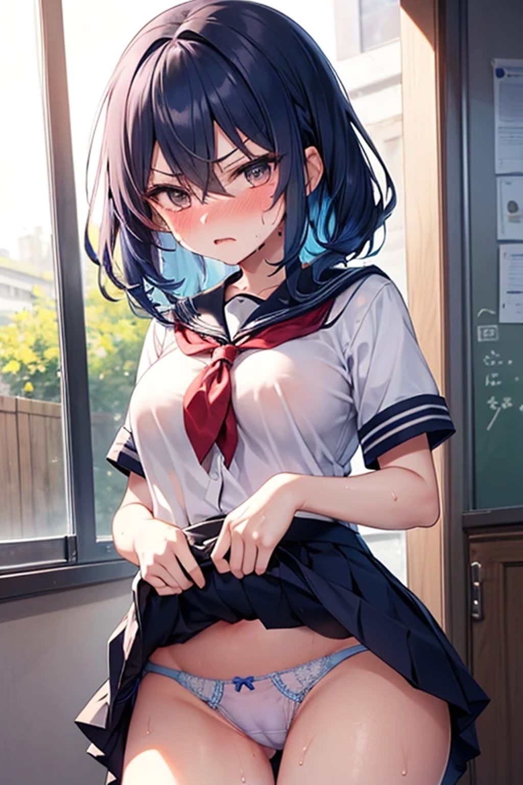 俺のことが「生理的にぜったい無理！」なクラスの女子に【命令】する。 サンプル2ページ目