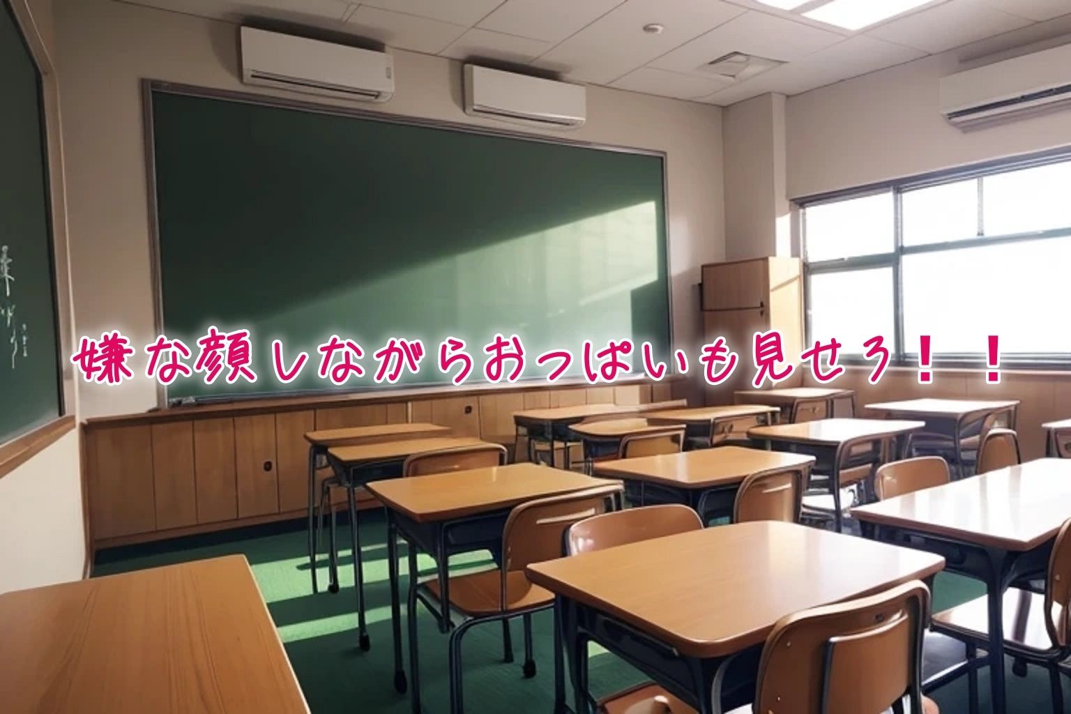 俺のことが「生理的にぜったい無理！」なクラスの女子に【命令】する。 サンプル3ページ目