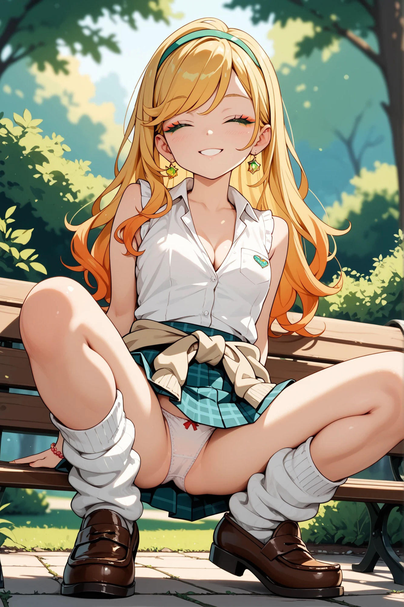 オレンジ髪ちゃんとえっちなえちえち サンプル3ページ目