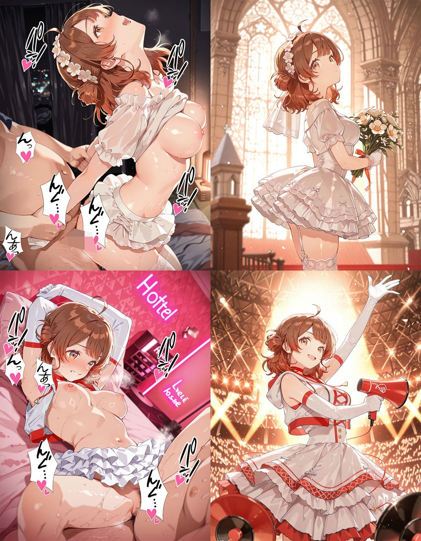 アイドル 即オチ2コマ 8dbd6 サンプル6ページ目