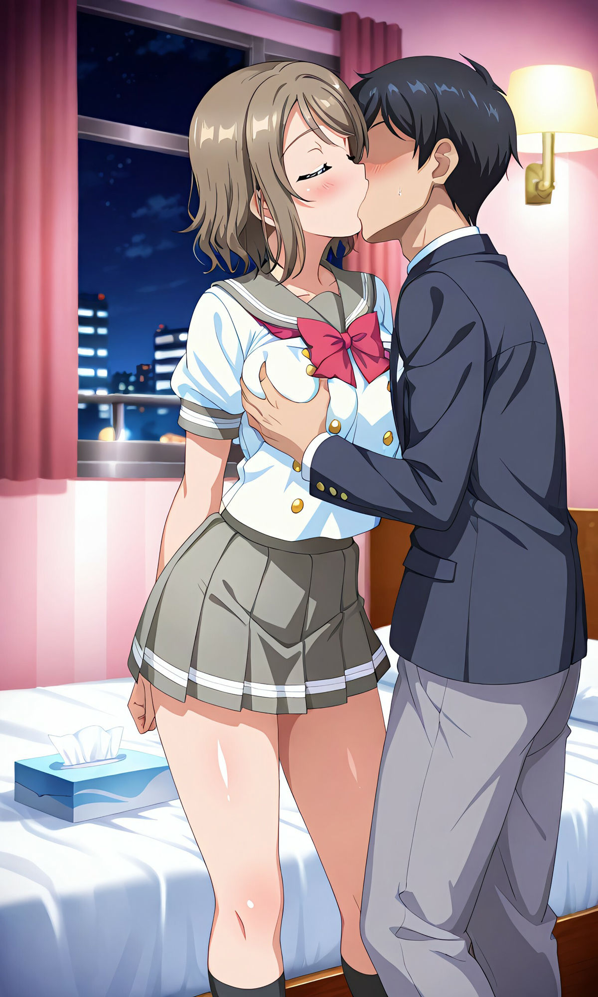 パパ活渡辺曜編 サンプル2ページ目