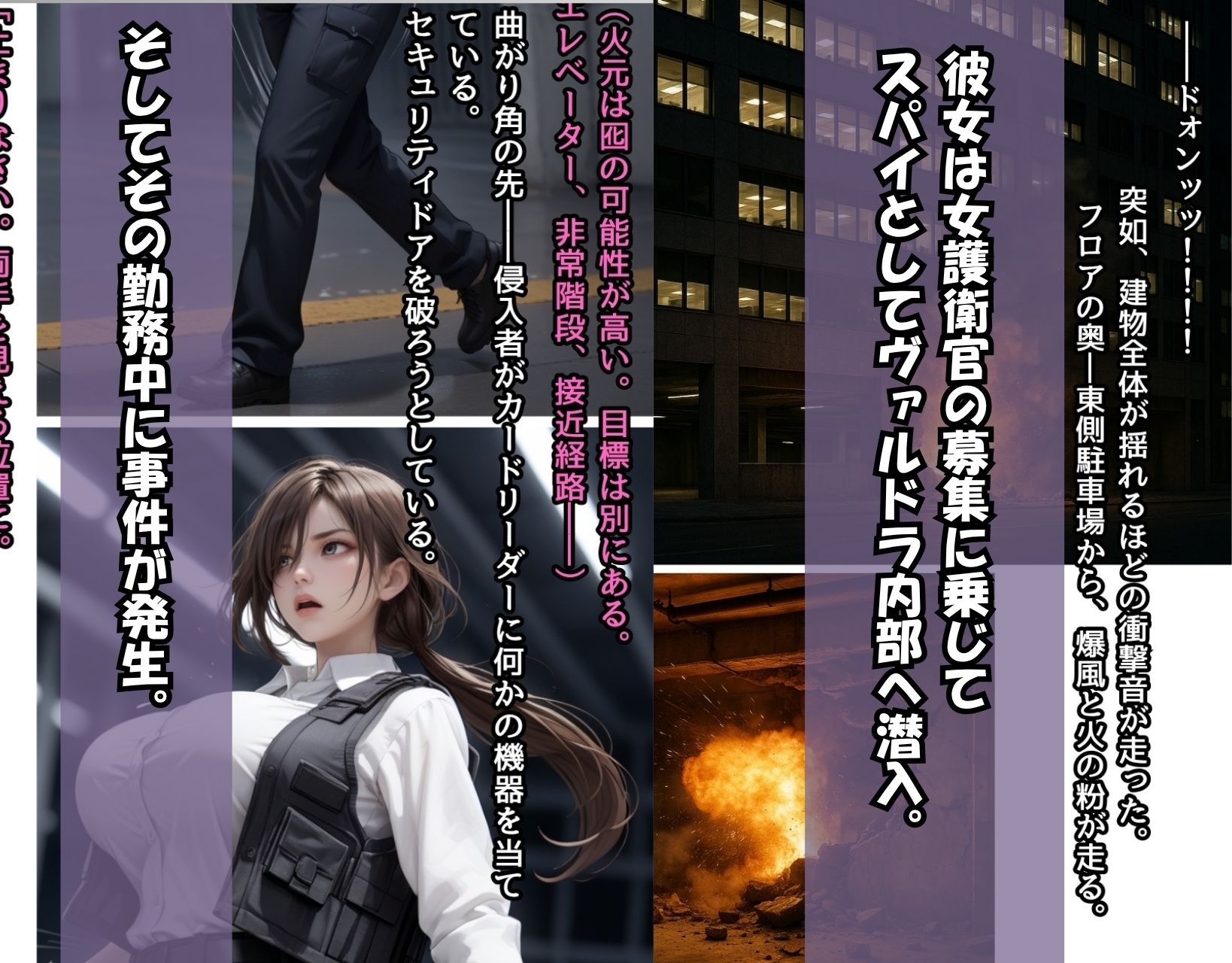 囚われた女戦士（牢獄で集団種付け）レミリ―編/ドラマ美麗CG集 サンプル3ページ目