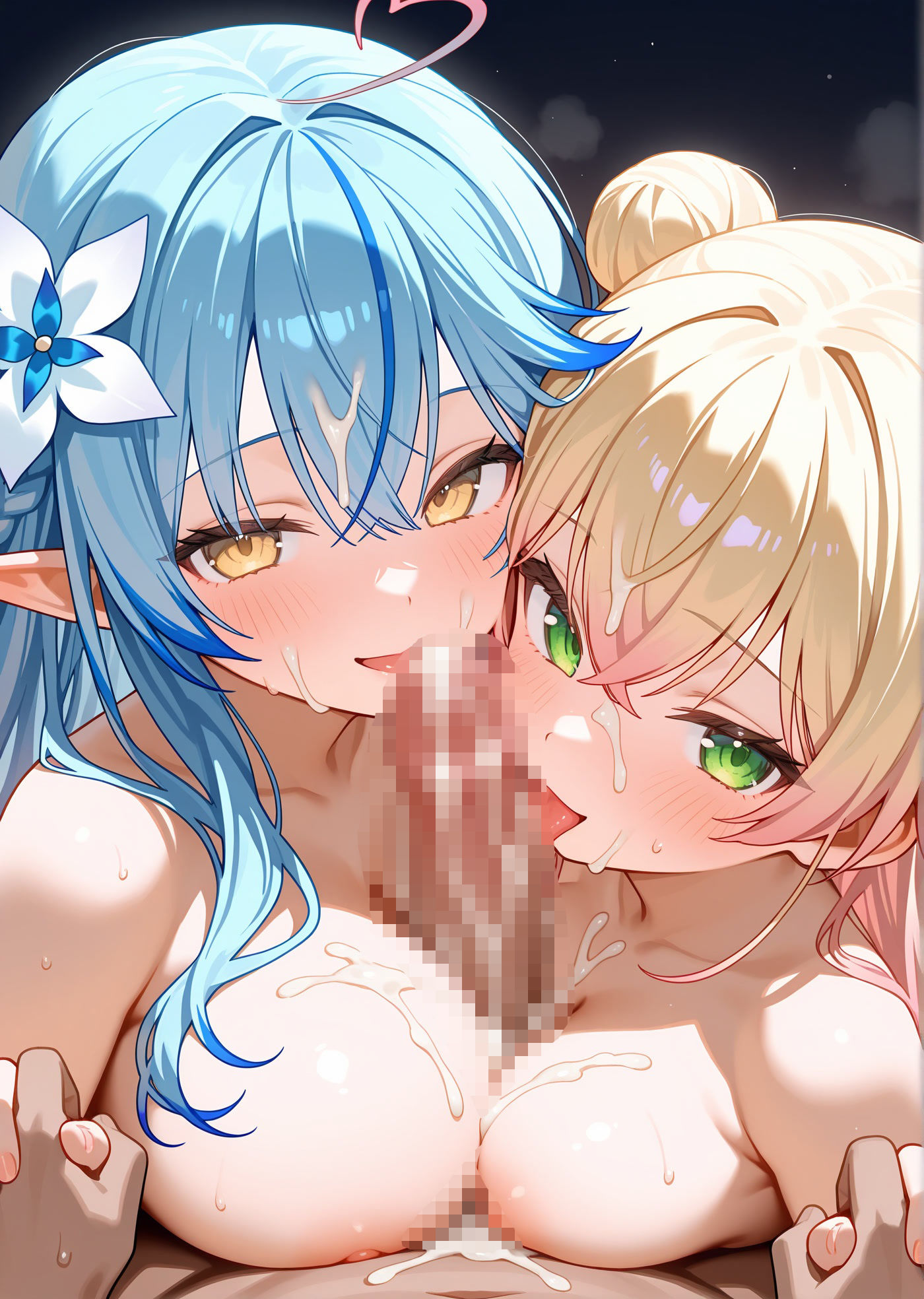 ねねラミとえっち サンプル1ページ目