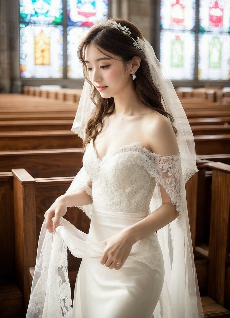 【美女名録】vol2.17  白い約束──その夜に永遠を誓う  200枚【AIグラビア写真集】 サンプル6ページ目