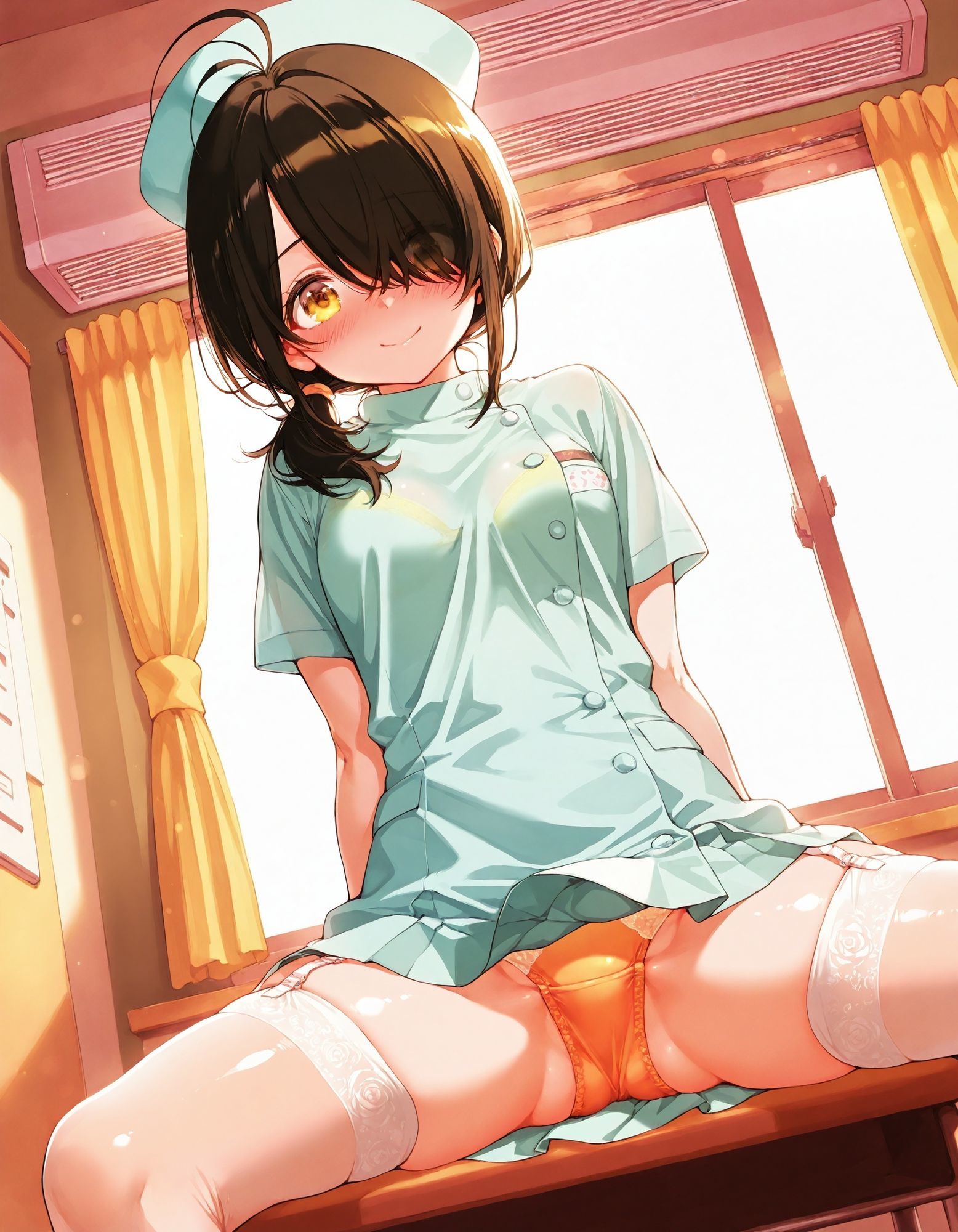 紫〇寺ことののパンチラ〜ナース服編〜 サンプル3ページ目