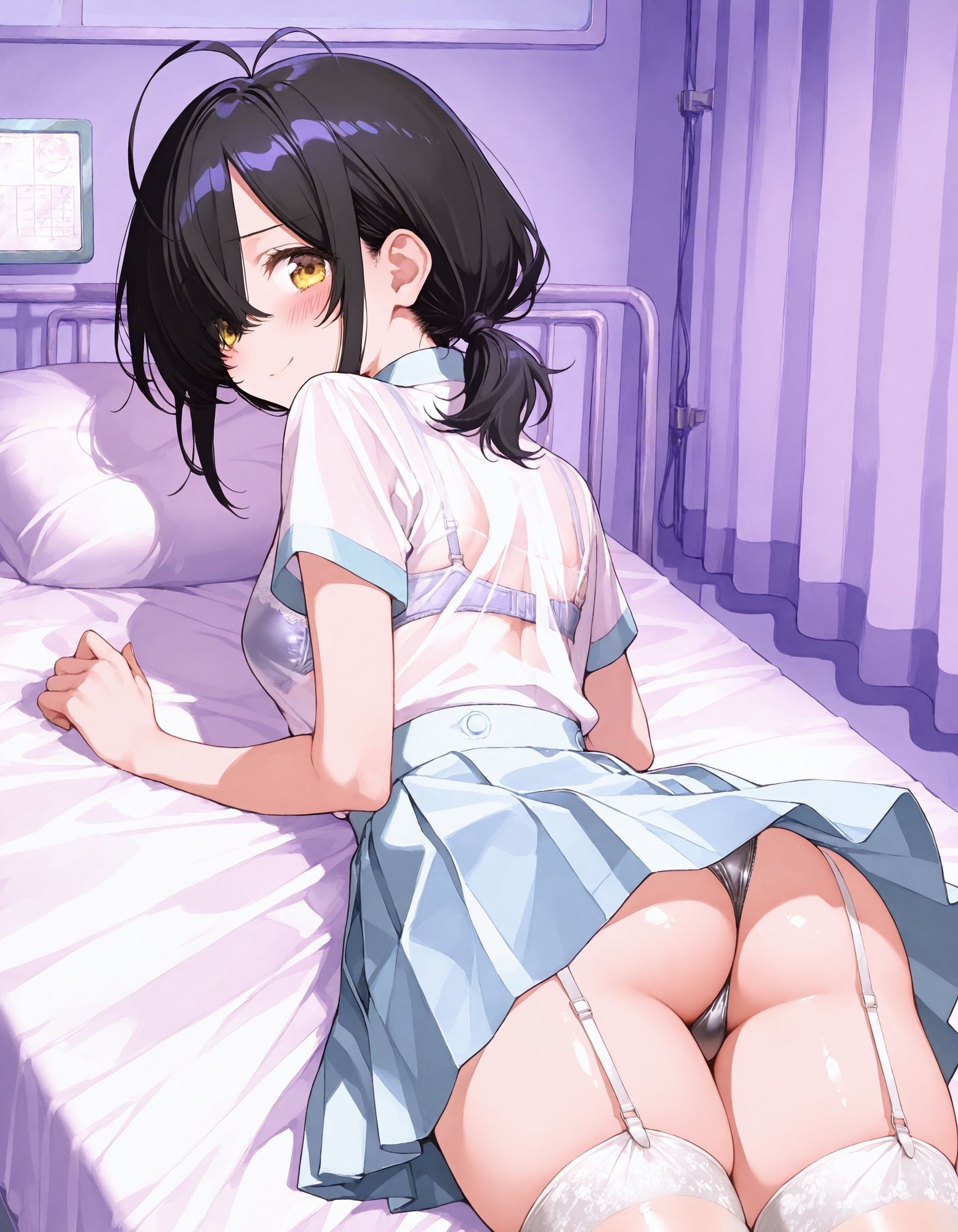 紫〇寺ことののパンチラ〜ナース服編〜 サンプル6ページ目