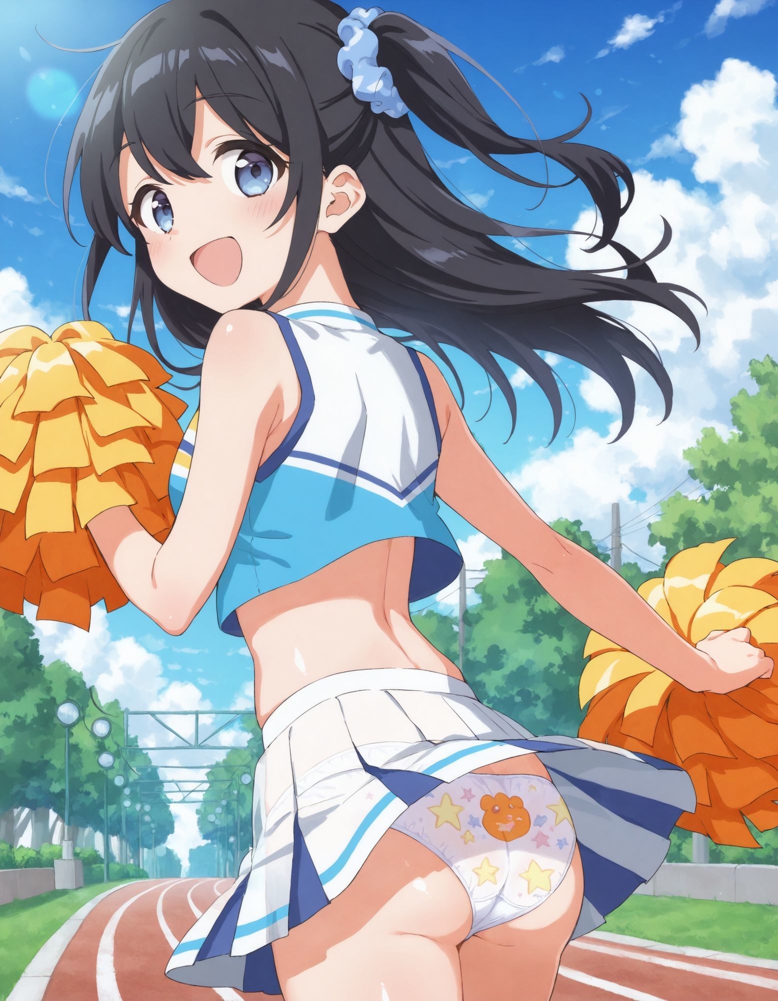 雨〇さつきのパンチラ〜チアガール編〜 サンプル4ページ目