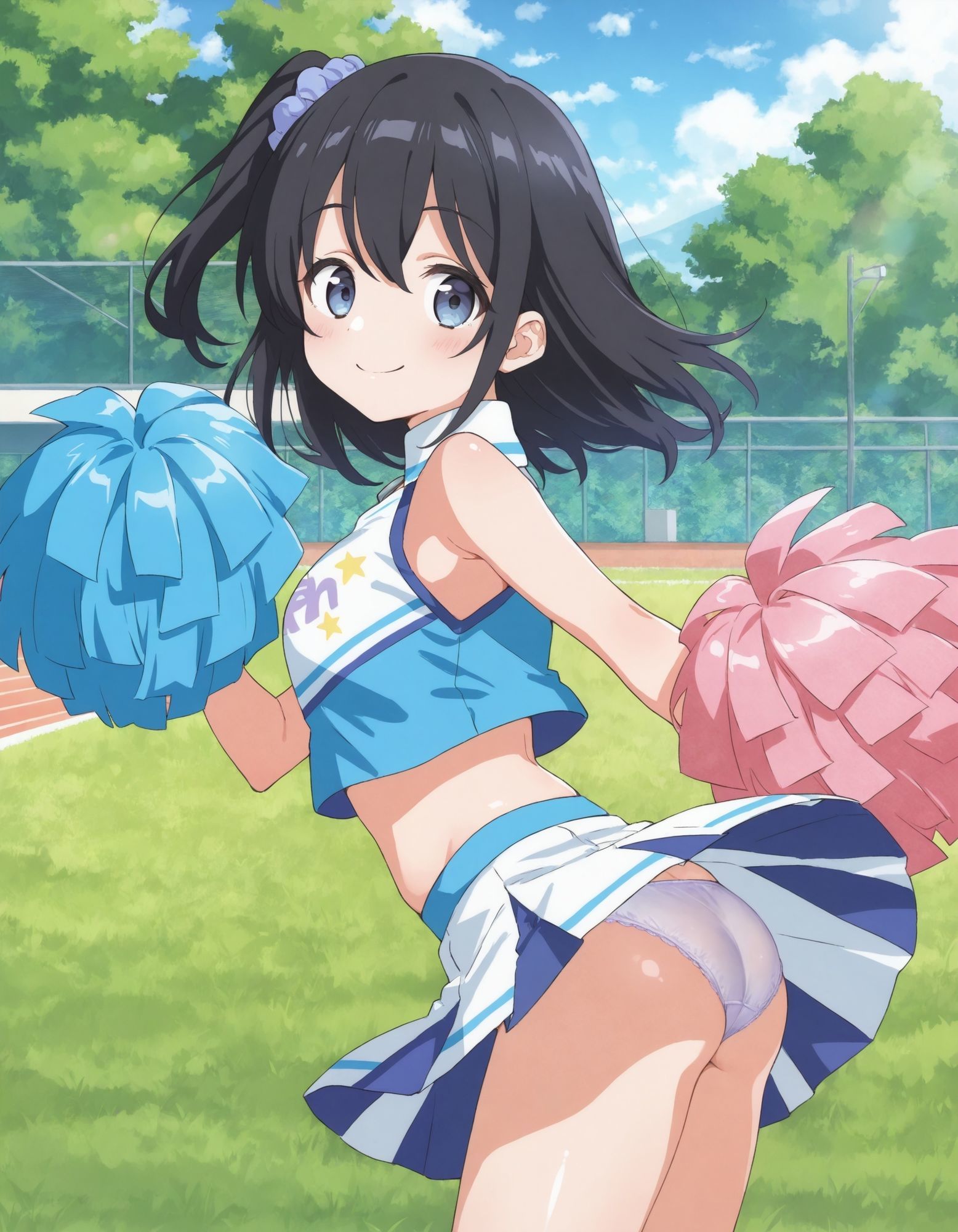 雨〇さつきのパンチラ〜チアガール編〜 サンプル7ページ目