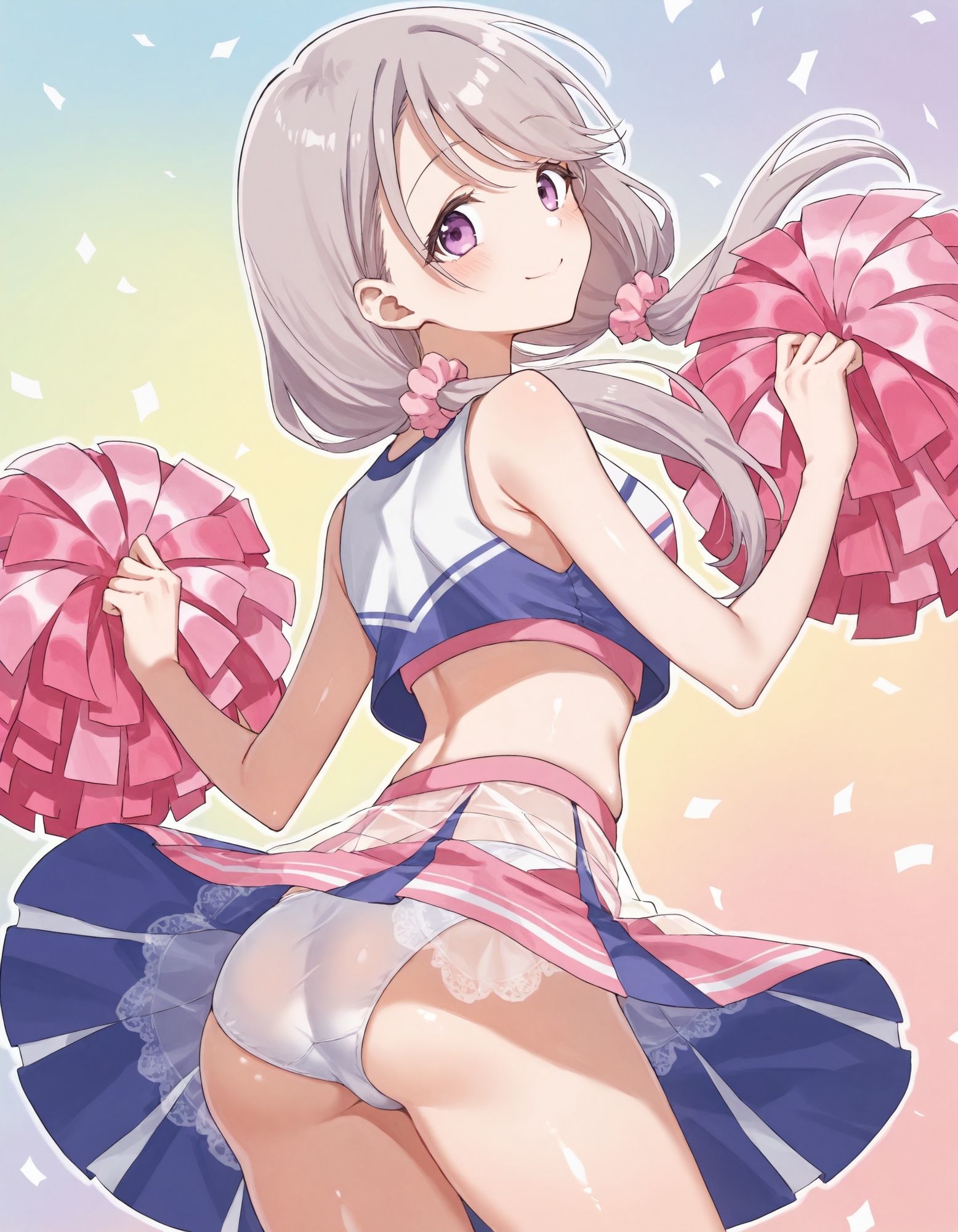 敷〇桜子のパンチラ〜チアガール編〜 サンプル7ページ目