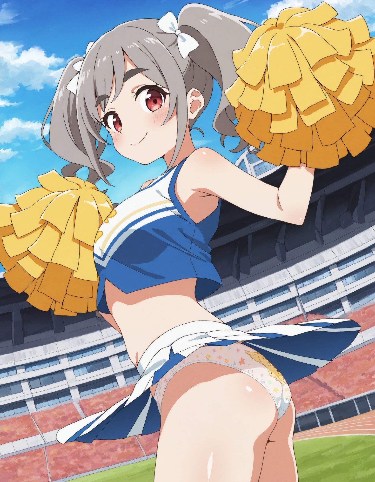 霧〇アンのパンチラ〜チアガール編〜 サンプル1ページ目