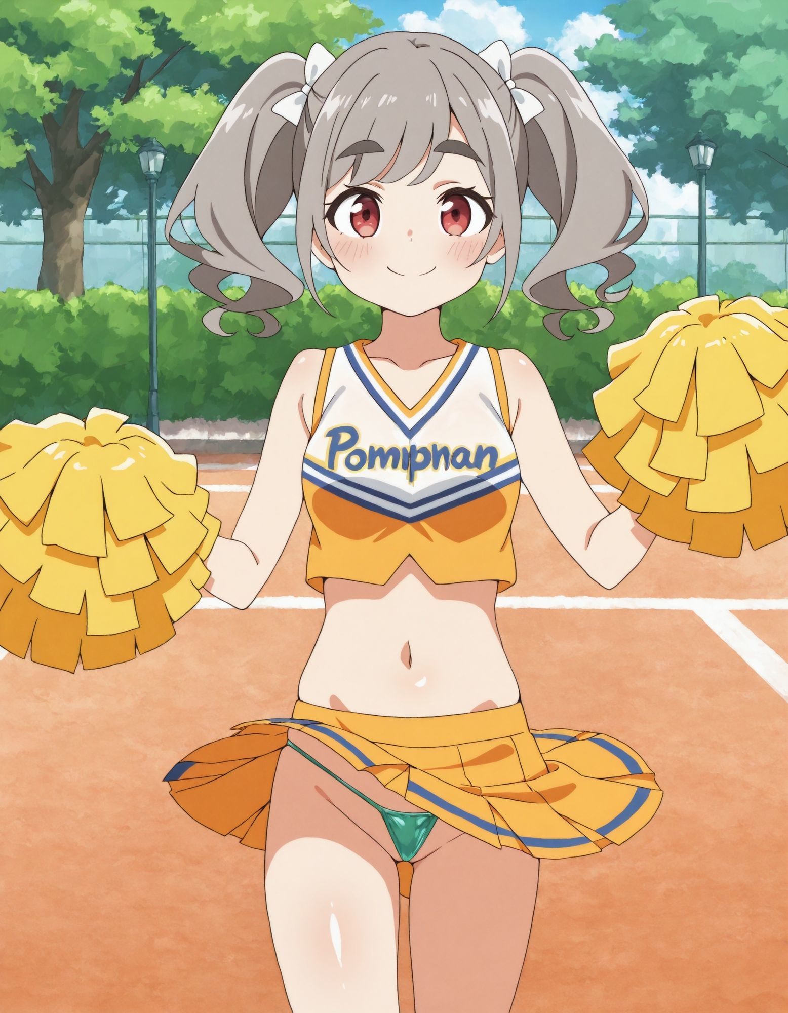 霧〇アンのパンチラ〜チアガール編〜 サンプル3ページ目