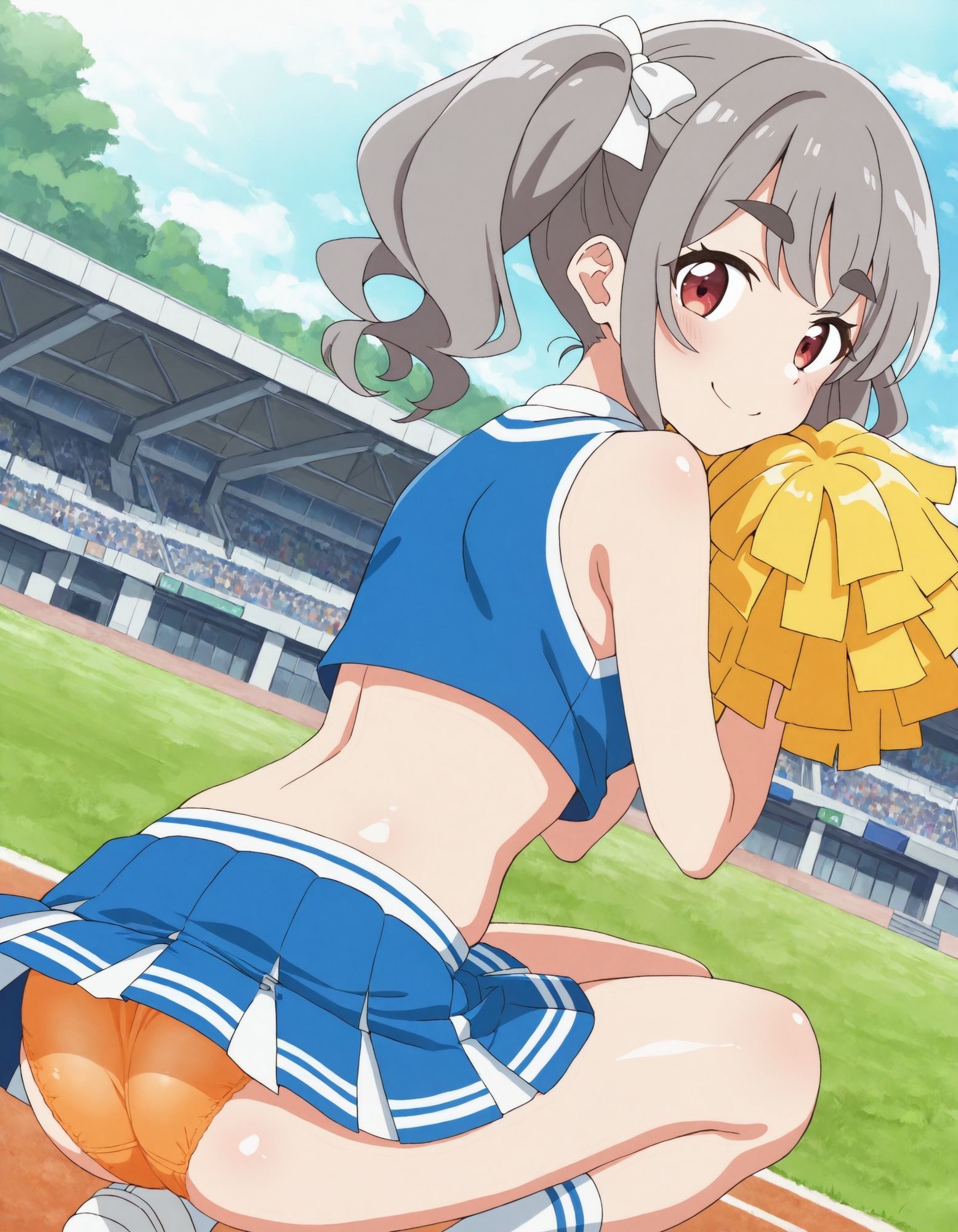 霧〇アンのパンチラ〜チアガール編〜 サンプル5ページ目