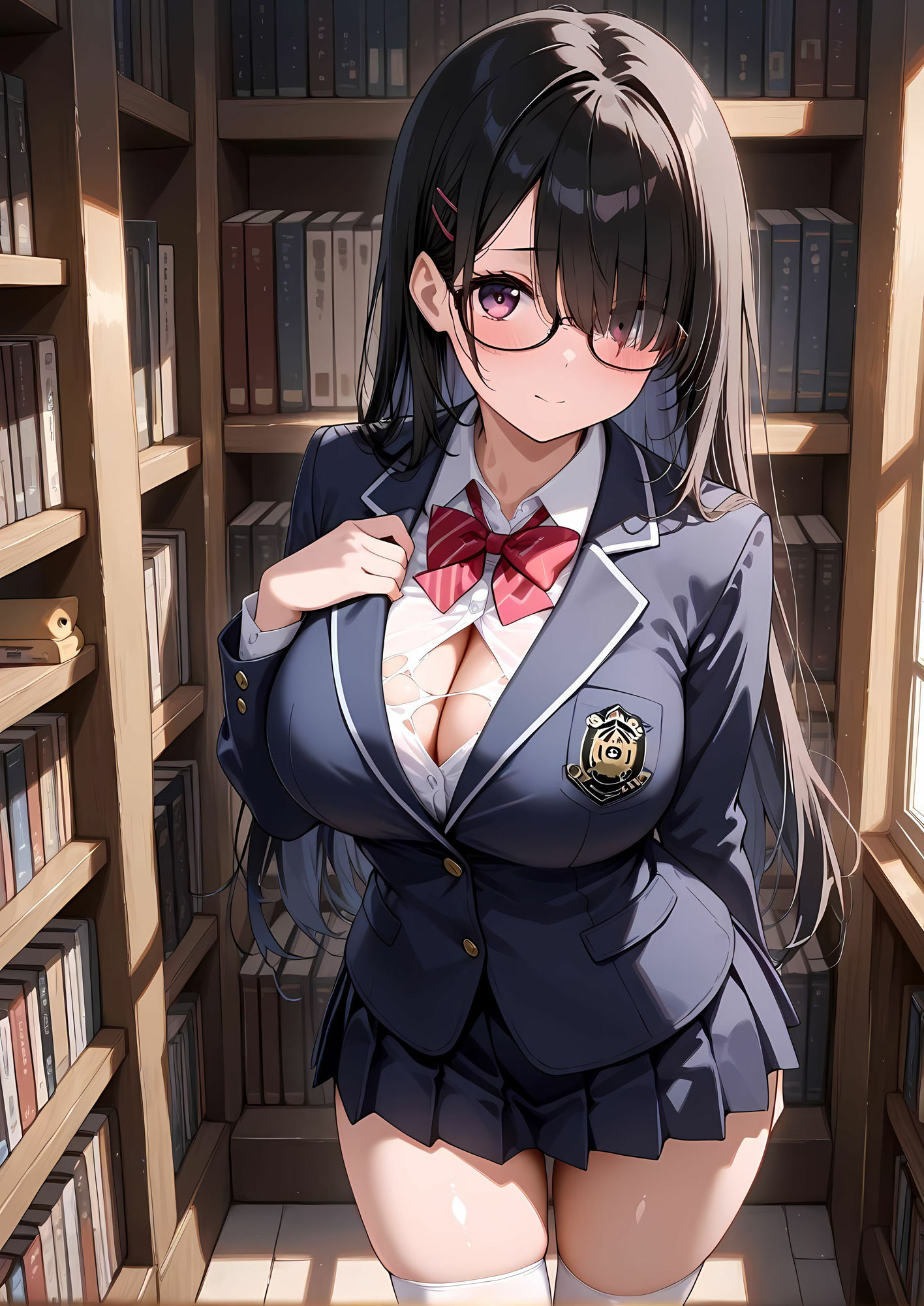 委員長の書庫乱舞 サンプル1ページ目