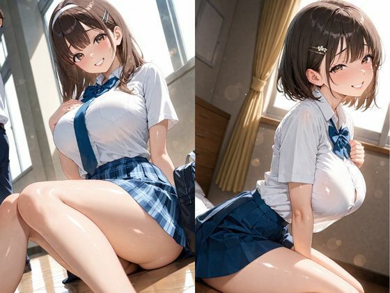 制服の奥の秘密 サンプル1ページ目