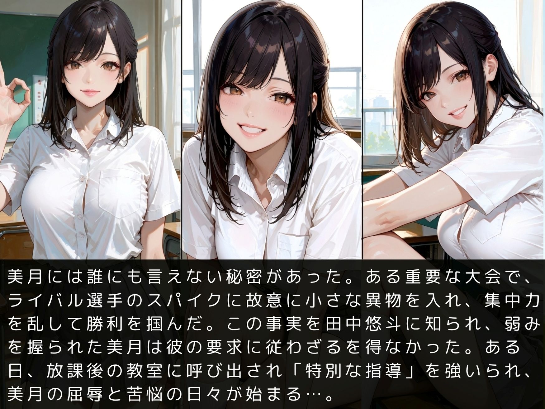 放課後の性指導 〜桜庭美月の禁断の記録-ハメ撮り サンプル4ページ目