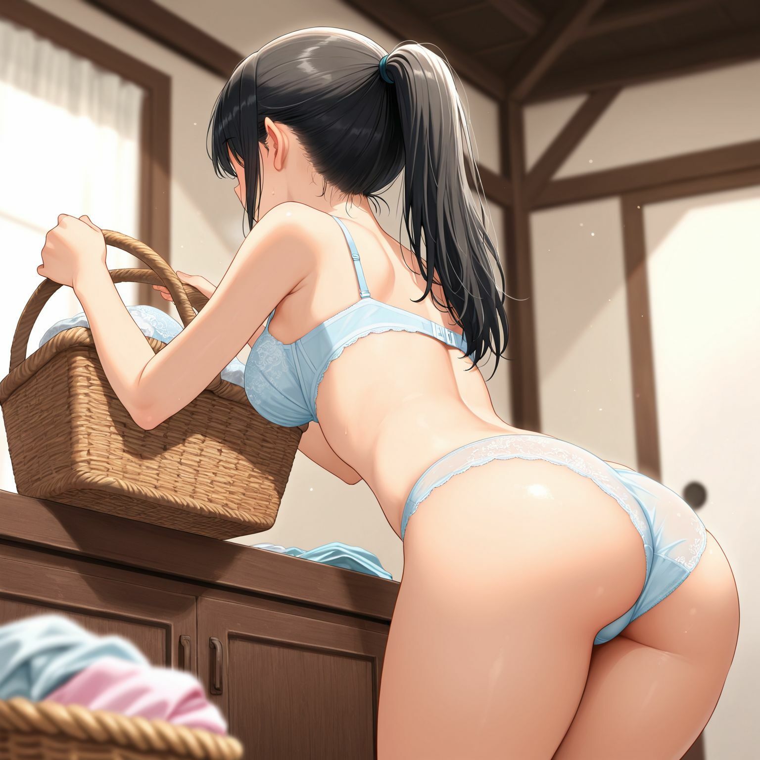 ビッチな爆乳制服女子〜3P温泉旅行！ サンプル7ページ目